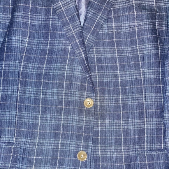 Jos. A. Bank blue sports coat - Picture 7 of 7